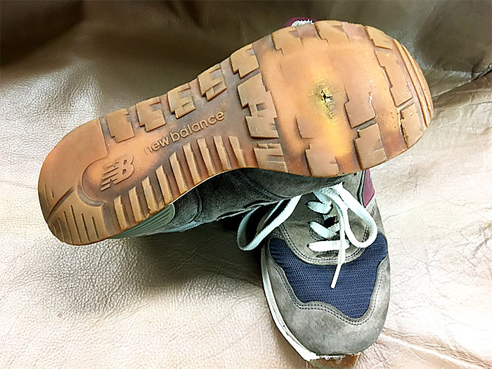 【New Balance1400】靴職人がスニーカー修理をやってみた