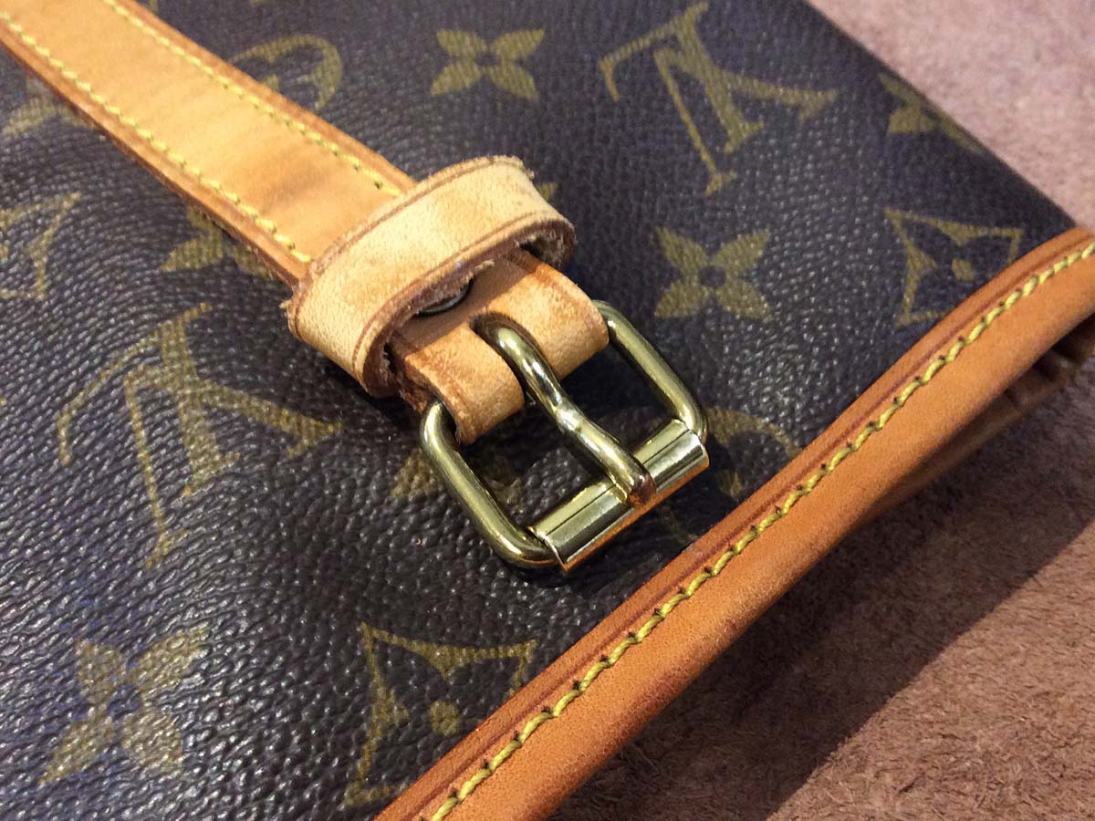 バッグの真鍮金具が美しく蘇り光輝く「金属磨き」 | 事例ブログ｜靴専科
