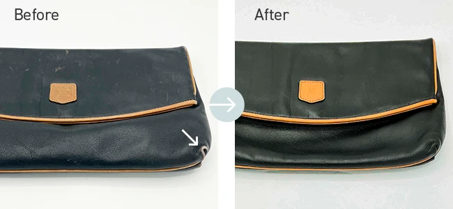 オゾン水クリーニング＋全体補色のBefore/After