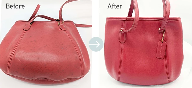 オゾン水クリーニング＋全体補色のBefore/After