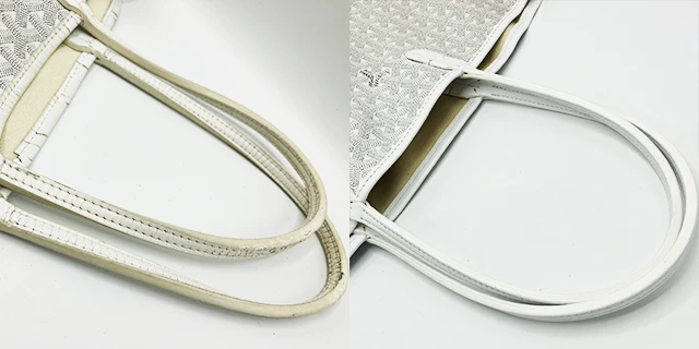 GOYARD（ゴヤール）サンルイのバッグ・鞄・財布修理のBefore/After