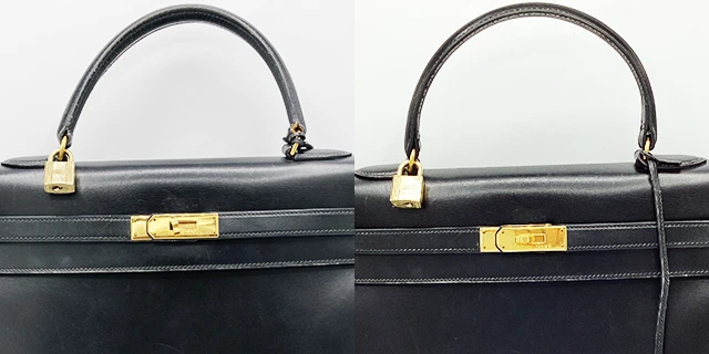 HERMES （エルメス）ケリー32のバッグ・鞄・財布修理のBefore/After