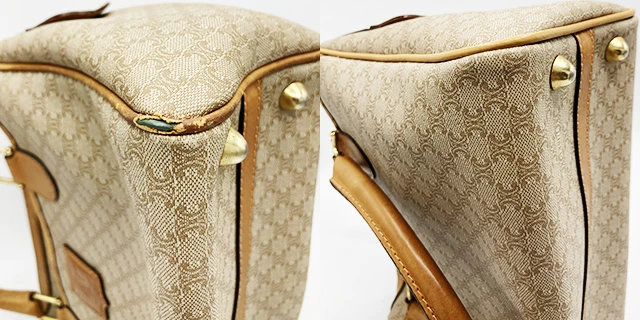 CELINE（セリーヌ）オールドセリーヌ マカダムのバッグ・鞄・財布修理のBefore/After