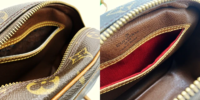 LOUIS VUITTON(ルイ・ヴィトン)ブロワのバッグ・鞄・財布修理のBefore/After
