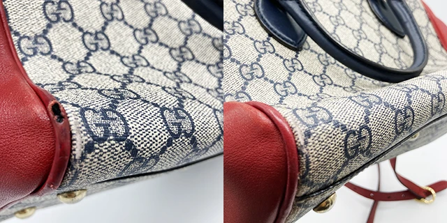 GUCCI (グッチ)GGスプリームのバッグ・鞄・財布修理のBefore/After