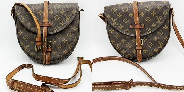 LOUIS VUITTON(ルイ・ヴィトン)シャンティのバッグ・鞄・財布修理のBefore/After