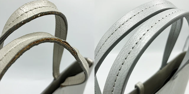Salvatore Ferragamo（サルヴァトーレ・フェラガモ）ガンチーニのバッグ・鞄・財布修理のBefore/After
