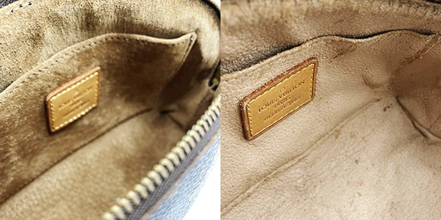 LOUIS VUITTON(ルイ・ヴィトン)ポシェット・コスメティックのバッグ・鞄・財布修理のBefore/After