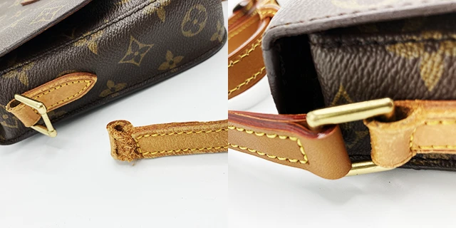 LOUIS VUITTON(ルイ・ヴィトン)サンクルーMMのバッグ・鞄・財布修理のBefore/After