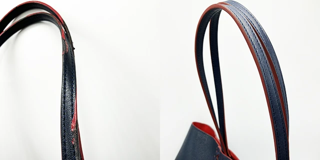 LOUIS VUITTON（ルイ・ヴィトン）ロックミー カバのバッグ・鞄・財布修理のBefore/After