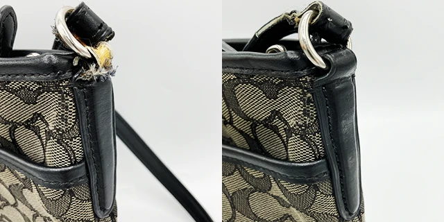 COACH (コーチ)のバッグ・鞄・財布修理のBefore/After
