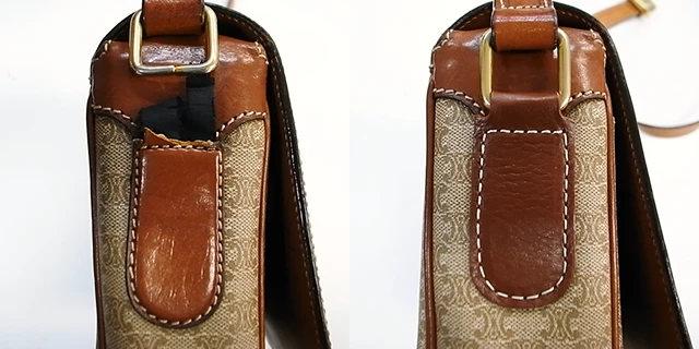 CELINE(セリーヌ)オールドセリーヌのバッグ・鞄・財布修理のBefore/After