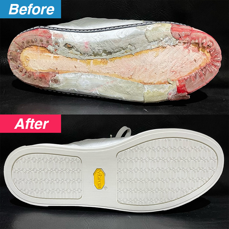 靴・スニーカー修理（ルイ・ヴィトン）