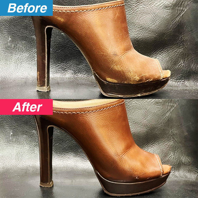 靴修理・靴磨き（プラダ）