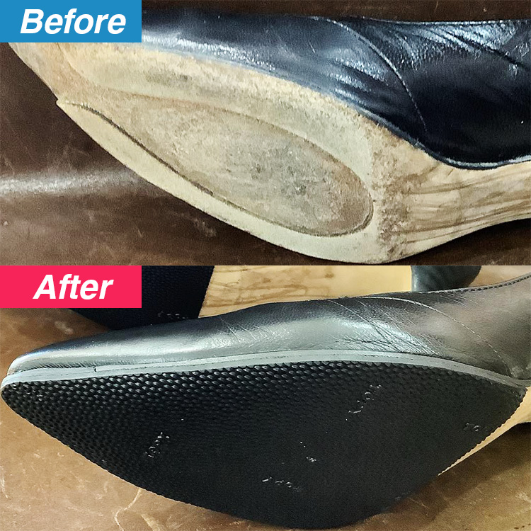 パンプスの靴修理・靴クリーニング