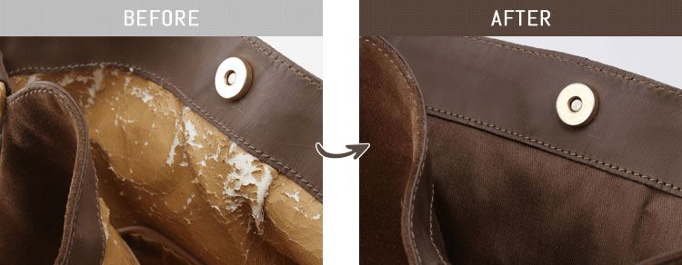 内装の交換のBEFORE/AFTER