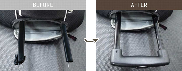 キャリーバーのBEFORE/AFTER